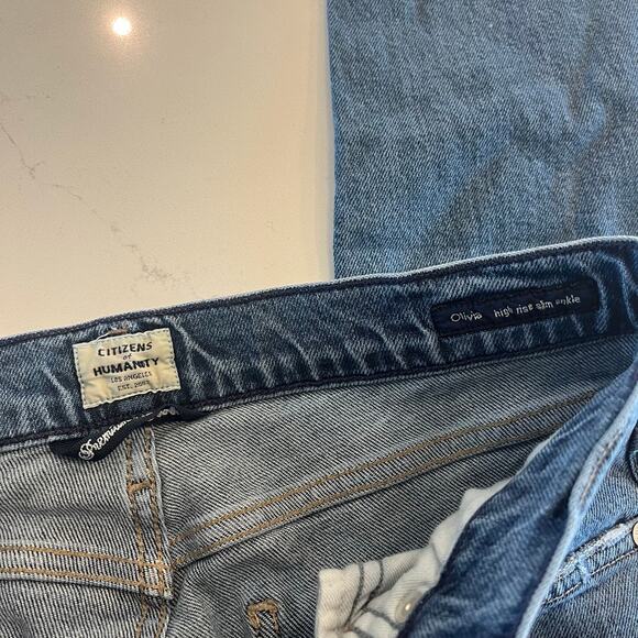 Citizens of‎ Humanity Olivia High Rise Slim Jeans in Moments size 29 - Picture 7 of 13